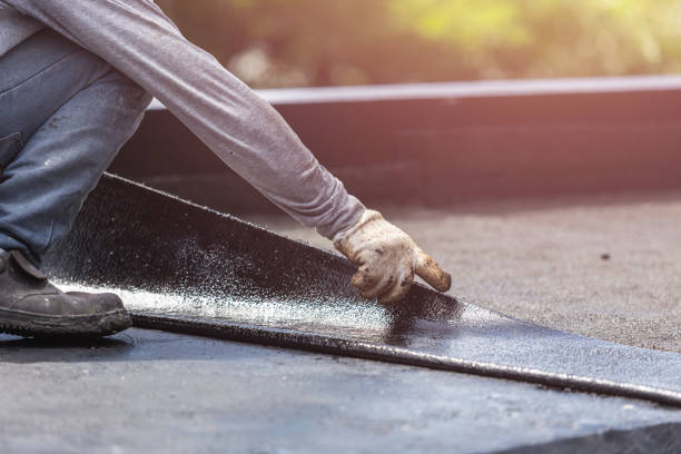 Professional Emergency Waterproofing technician working in Greenfield, IL